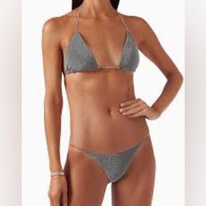 It’s now cool silver diamond chain bikini